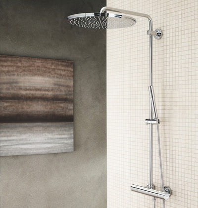 Tuš sistemi — 27174001 Grohe Rainshower System 400 termostatska armatura s tuš setom | SAN-KERAMIKA.SI