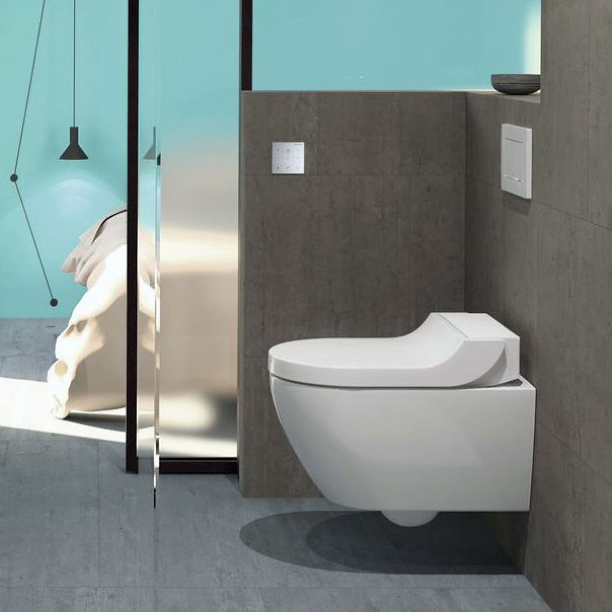 WC školjke — 146.292.11.1 Geberit AquaClean Tuma Comfort komplet WC školjka z WC desko z bide funkcijo (146.293.11.1) | SAN-KERAMIKA.SI