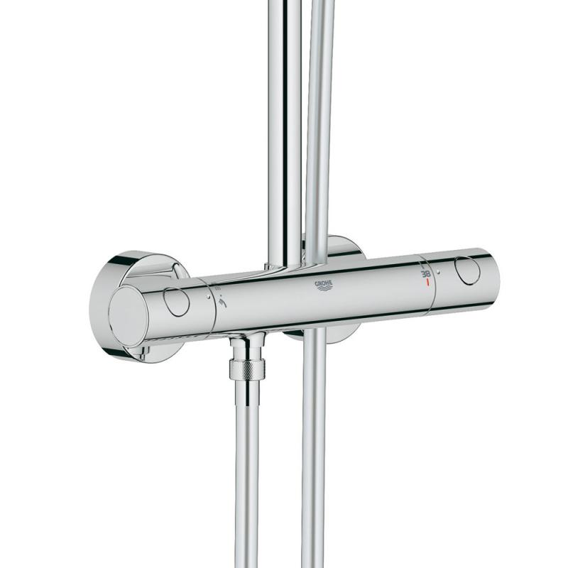 Tuš sistemi — 26187000 Grohe Euphoria Cube XXL 230 termostatska armatura s tuš setom | SAN-KERAMIKA.SI