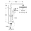 Tuš sistemi — 26381001 Grohe New Tempesta 210 System Flex tuš set brez armature | SAN-KERAMIKA.SI