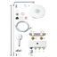 Tuš sistemi — 26507LS0 Grohe Euphoria SmartControl 310 Duo termostatska armatura s tuš setom | SAN-KERAMIKA.SI