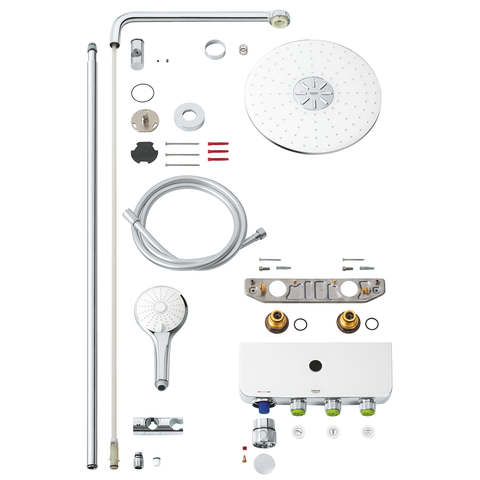 Tuš sistemi — 26507LS0 Grohe Euphoria SmartControl 310 Duo termostatska armatura s tuš setom | SAN-KERAMIKA.SI