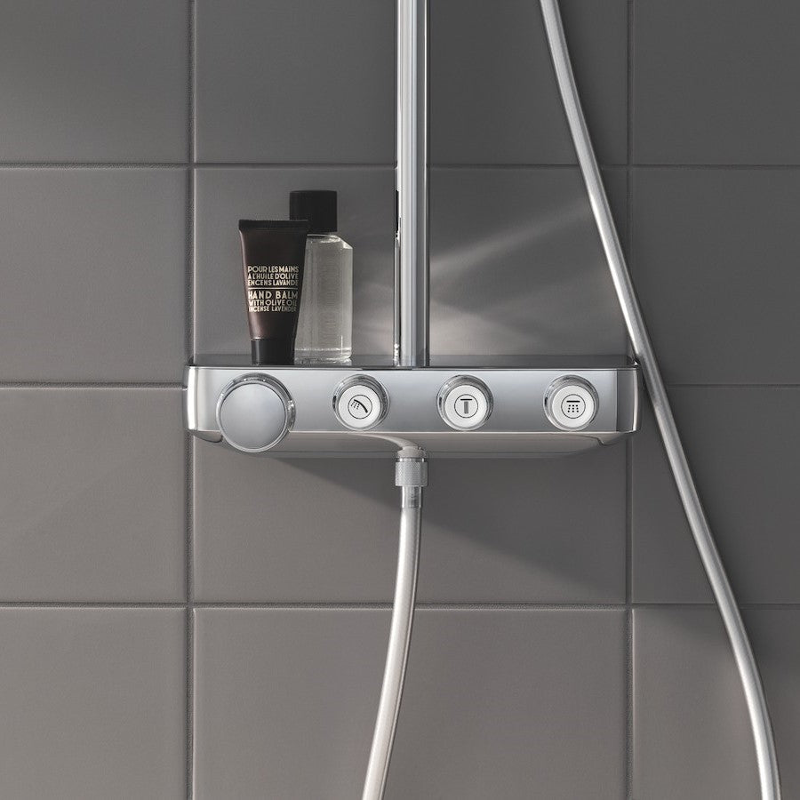 Tuš sistemi — 26508000 Grohe Euphoria SmartControl 310 Cube Duo termostatska armatura s tuš setom | SAN-KERAMIKA.SI