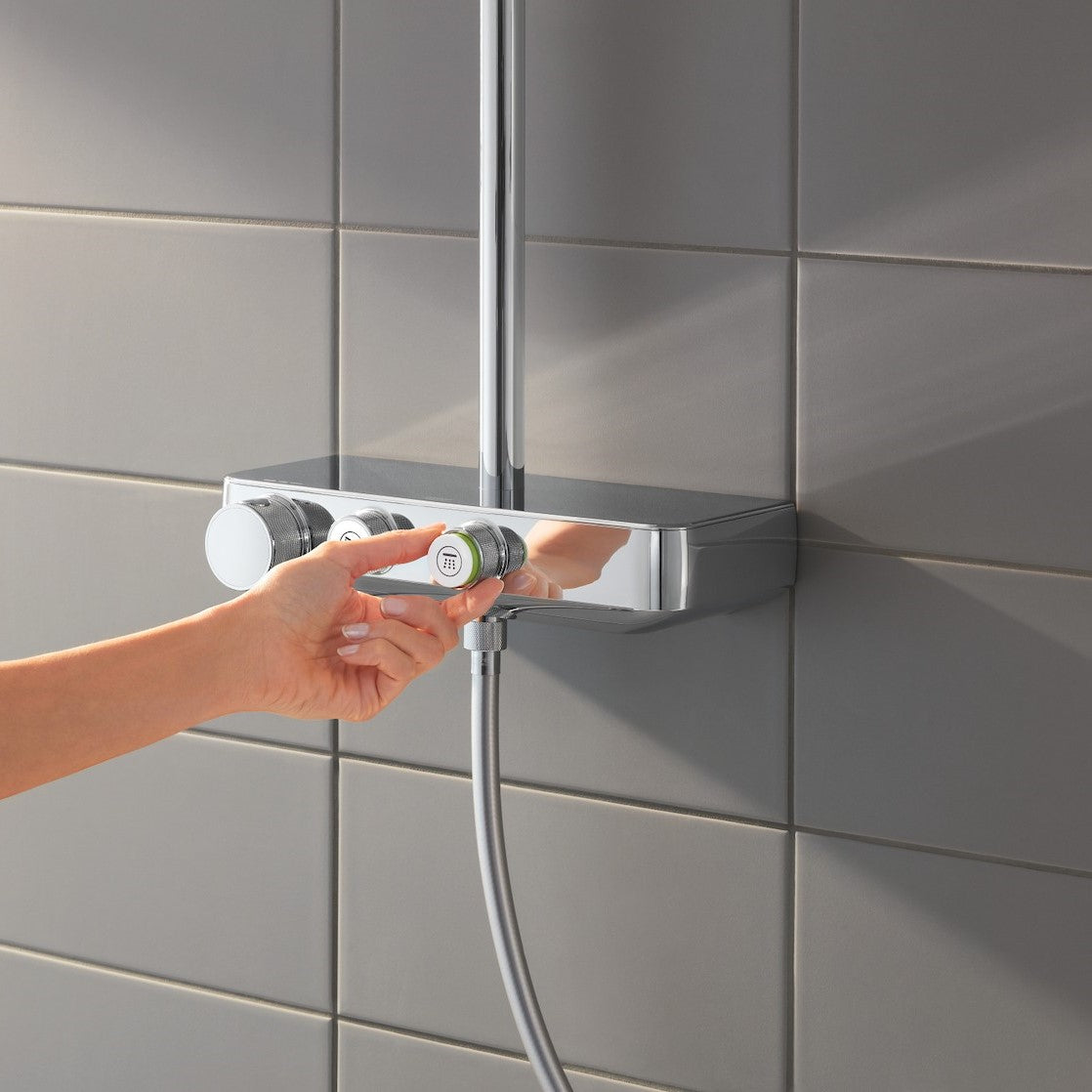 Tuš sistemi — 26509000 Grohe Euphoria SmartControl 260 Mono termostatska armatura s tuš setom | SAN-KERAMIKA.SI