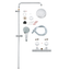 Tuš sistemi — 27296001 Grohe Euphoria 180 termostatska armatura s tuš setom | SAN-KERAMIKA.SI
