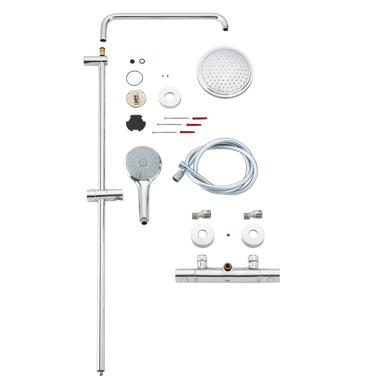 Tuš sistemi — 27296001 Grohe Euphoria 180 termostatska armatura s tuš setom | SAN-KERAMIKA.SI