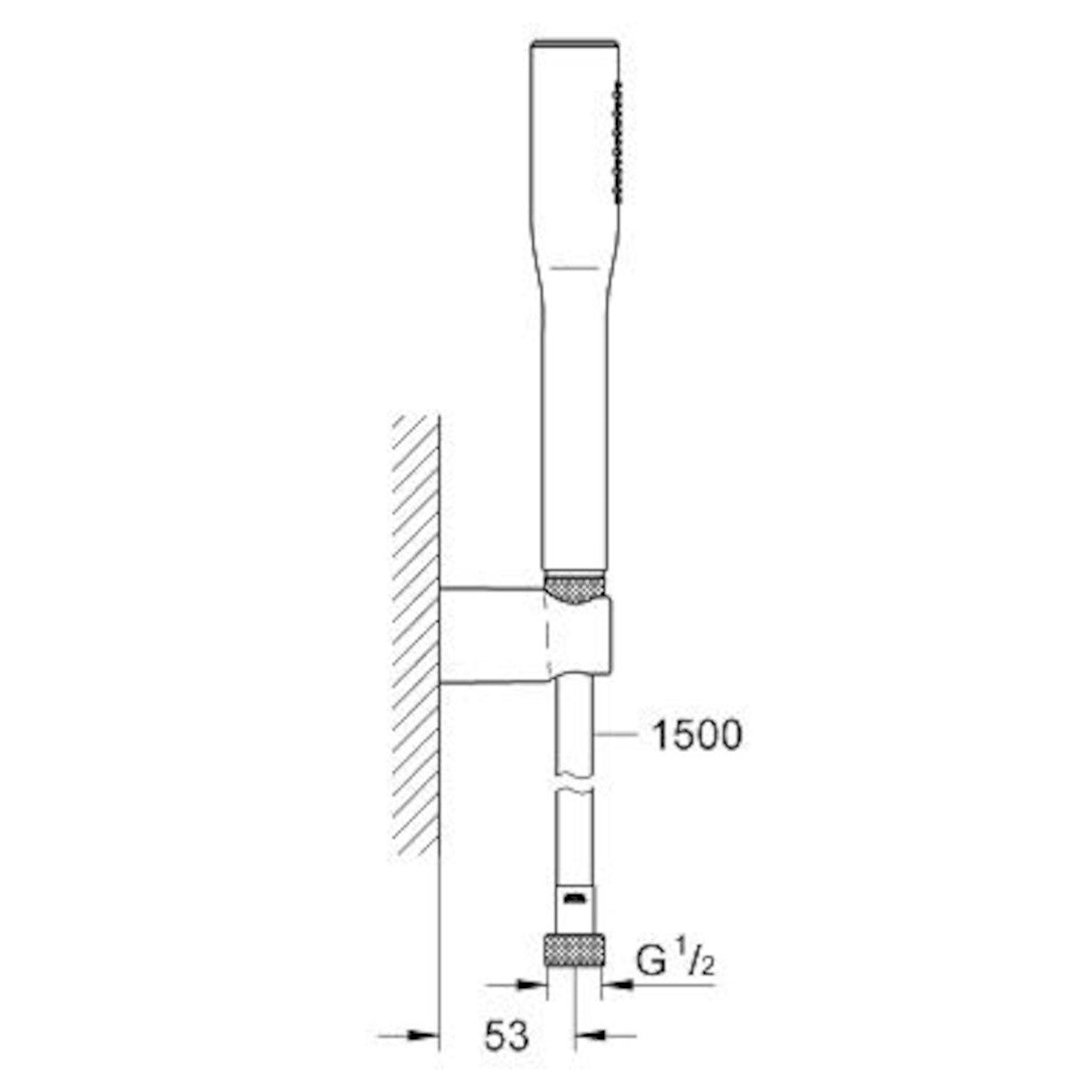 Tuš sistemi — 27369000 Grohe Euphoria Cosmopolitan tuš set brez armature | SAN-KERAMIKA.SI