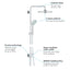27421002 Grohe Euphoria System 260 tuš set brez armature