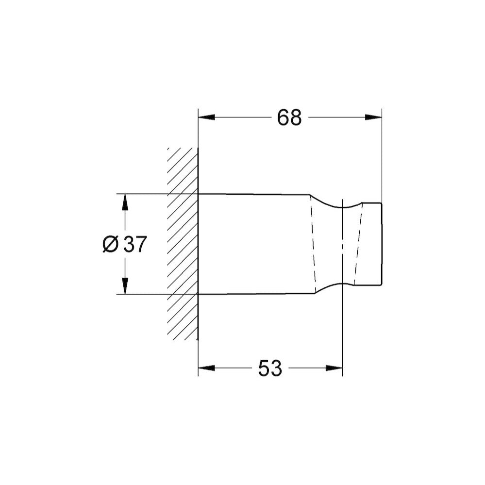 27594000 Grohe New Tempesta Cosmopolitan držalo za tuš ročko