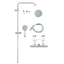 27922000 Grohe New Tempesta Cosmopolitan 160 termostatska armatura s tuš setom