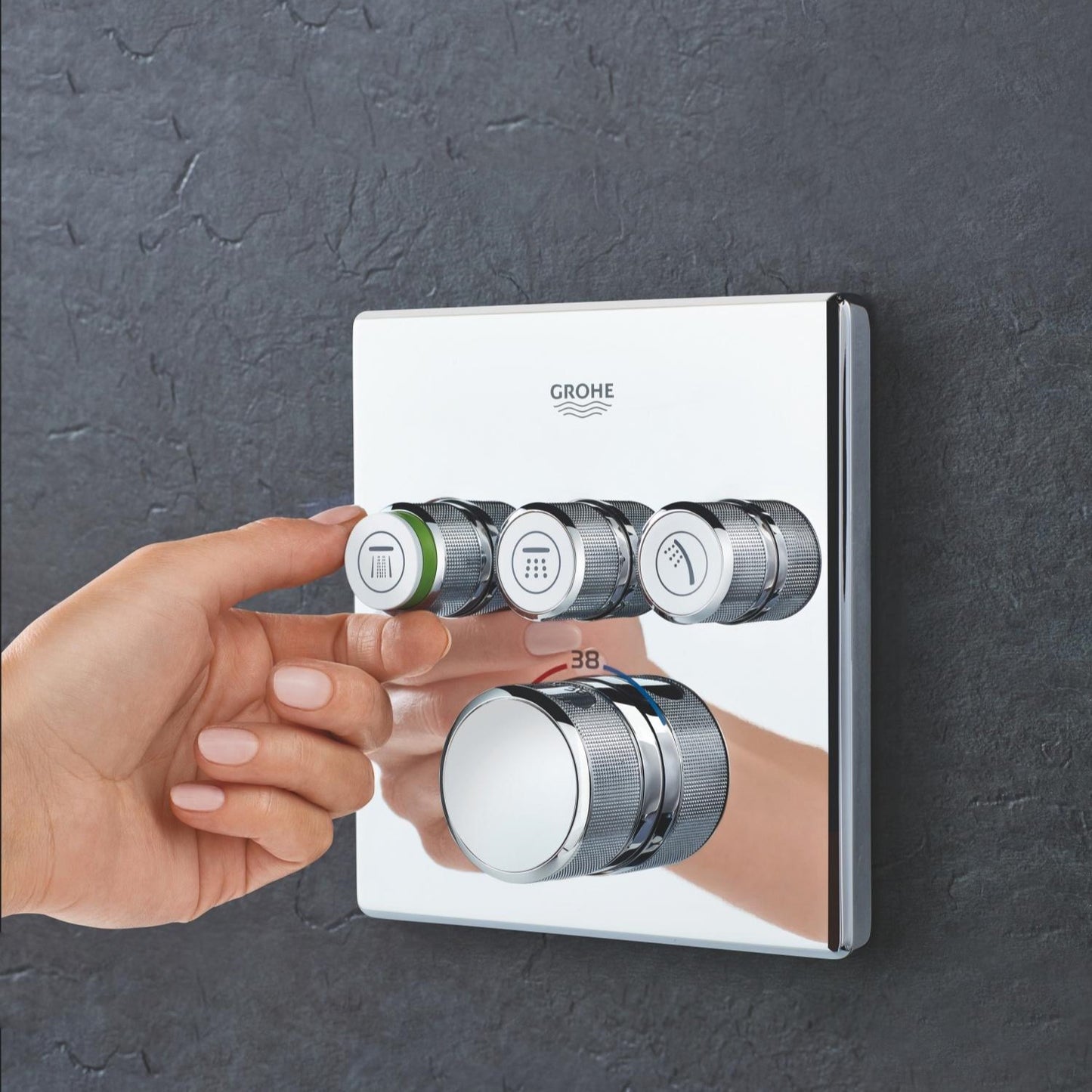 34706000 Grohe Grohtherm SmartControl termostatski podometni komplet za tuš