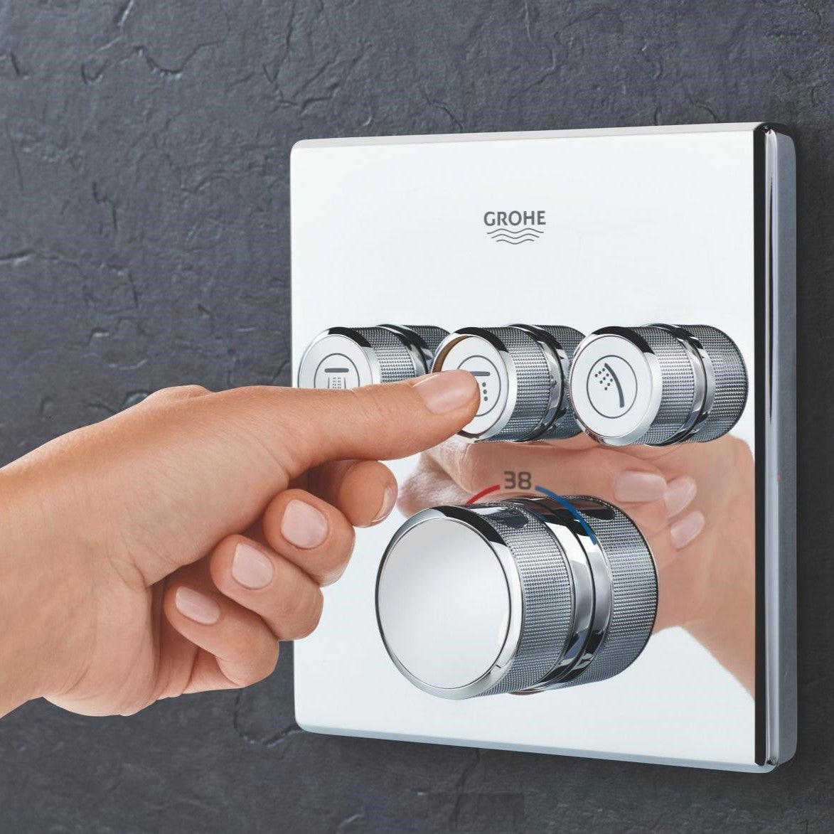 34706000 Grohe Grohtherm SmartControl termostatski podometni komplet za tuš