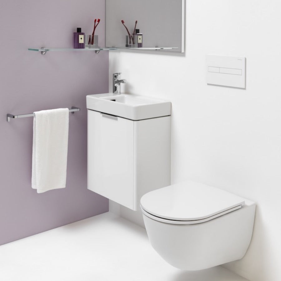 H8159550001041 Laufen Pro S 48 x 28 cm leva izvedba keramični umivalnik z odprtino za armaturo