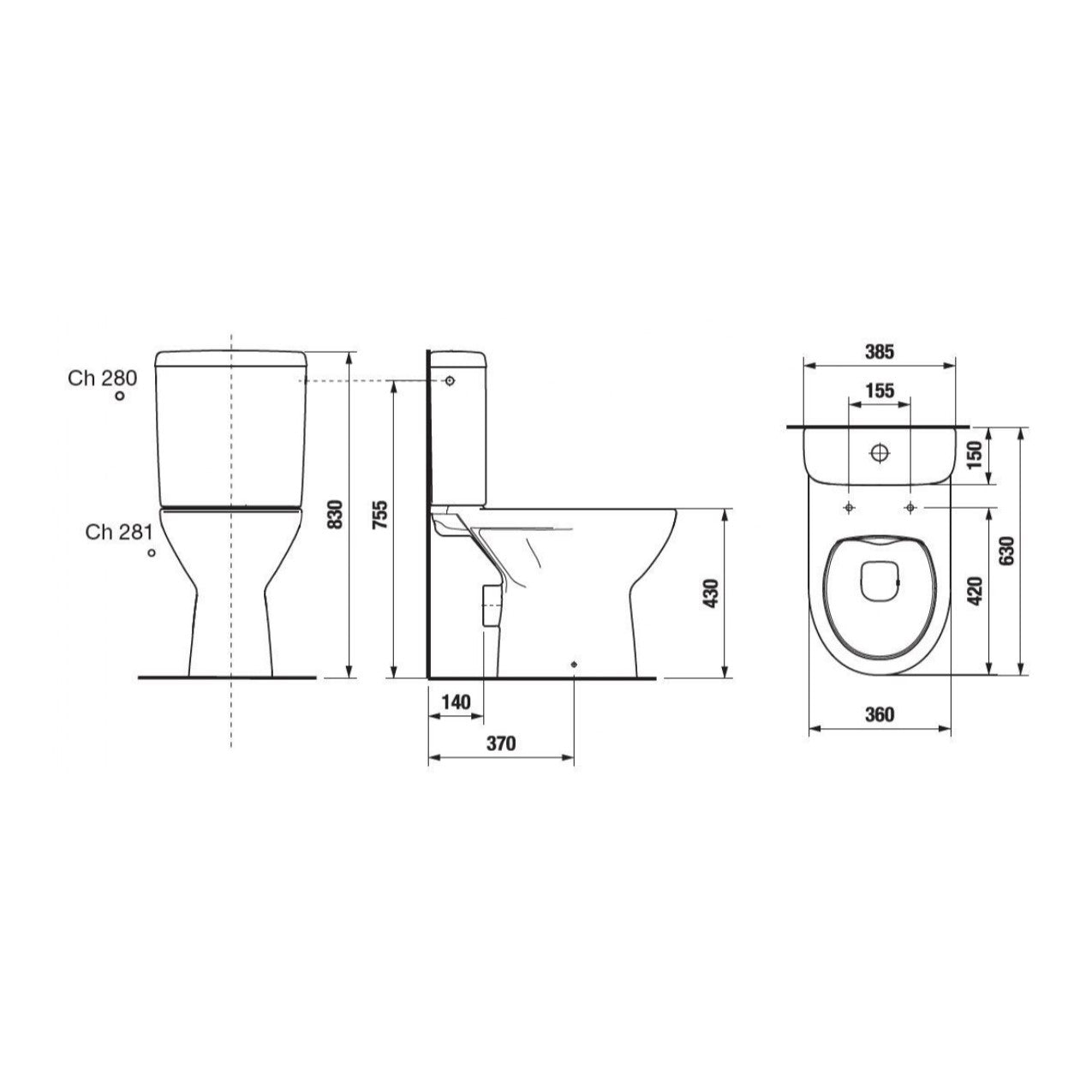 H8273860002801 Jika Lyra Plus talna brezrobna WC školjka monoblok