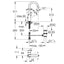 Armature za umivalnike — 23537002 Grohe Eurosmart New visoka vrtljiva armatura za umivalnik | SAN-KERAMIKA.SI