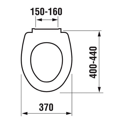 H8932710000001 Jika Zeta WC deska