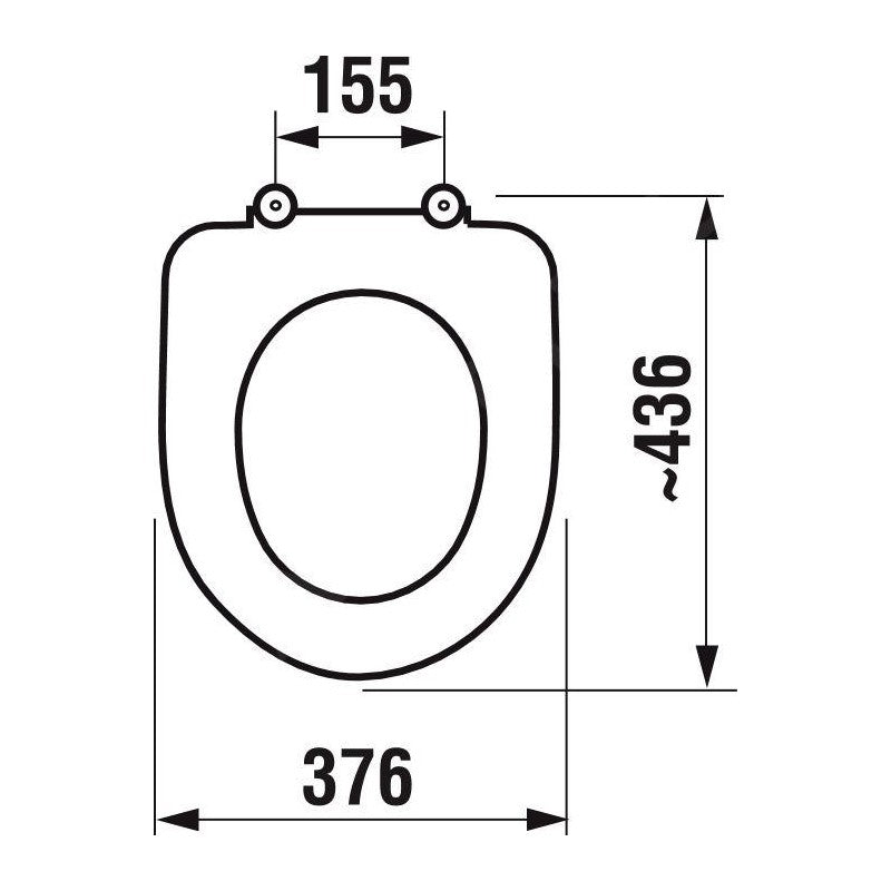 H8932813000631 Jika Deep WC deska