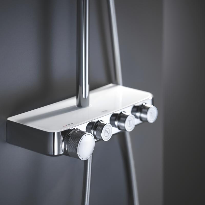 Tuš sistemi — 26508LS0 Grohe Euphoria SmartControl 310 Cube Duo termostatska armatura s tuš setom | SAN-KERAMIKA.SI