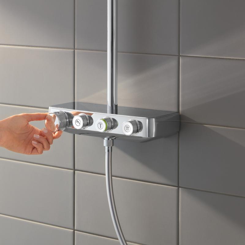 Tuš sistemi — 26507000 Grohe Euphoria SmartControl 310 Duo termostatska armatura s tuš setom | SAN-KERAMIKA.SI