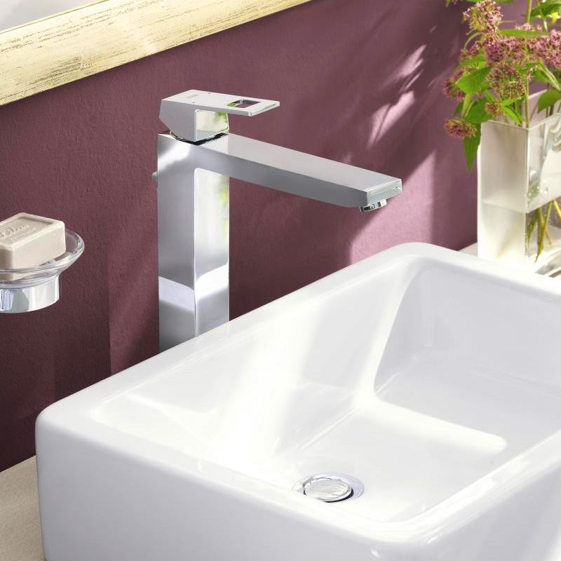 Armature za umivalnike — 23406000 Grohe Eurocube visoka armatura za umivalnik | SAN-KERAMIKA.SI