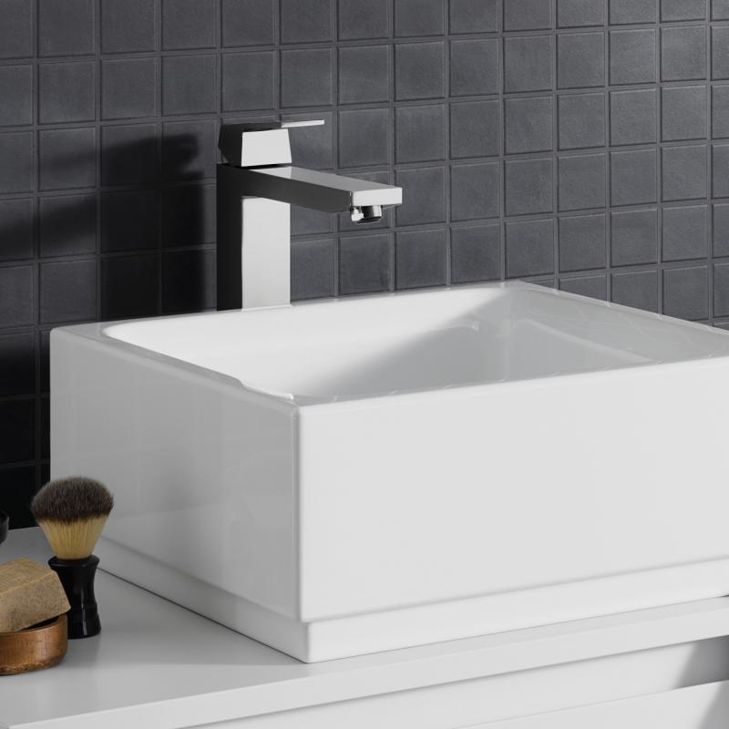 Armature za umivalnike — 23406000 Grohe Eurocube visoka armatura za umivalnik | SAN-KERAMIKA.SI