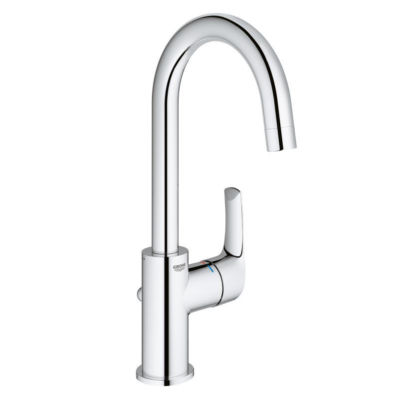 Armature za umivalnike — 23537002 Grohe Eurosmart New visoka vrtljiva armatura za umivalnik | SAN-KERAMIKA.SI