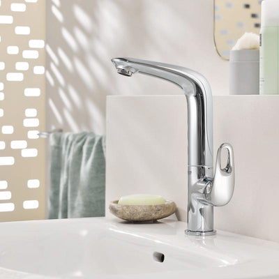 Armature za umivalnike — 23569003 Grohe Eurostyle New vrtljiva visoka armatura za umivalnik | SAN-KERAMIKA.SI