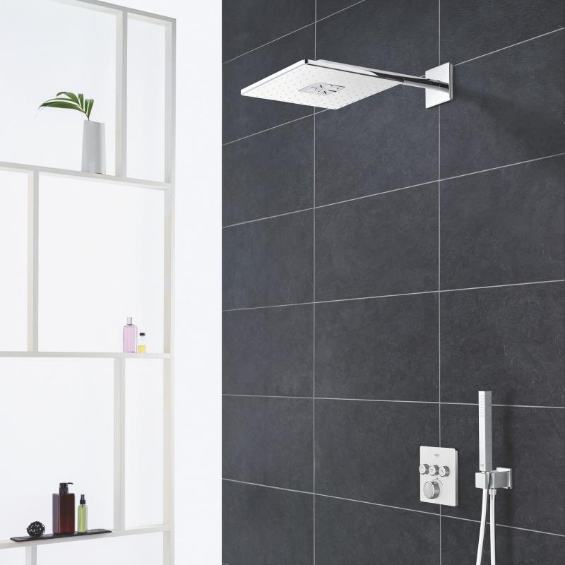 Nadglavne prhe — 26479LS0 Grohe Rainshower SmartActive Cube 310 nadglavna prha | SAN-KERAMIKA.SI