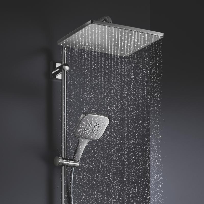 Tuš sistemi — 26649000 Grohe Rainshower SmartActive Cube 310 termostatska armatura s tuš setom | SAN-KERAMIKA.SI