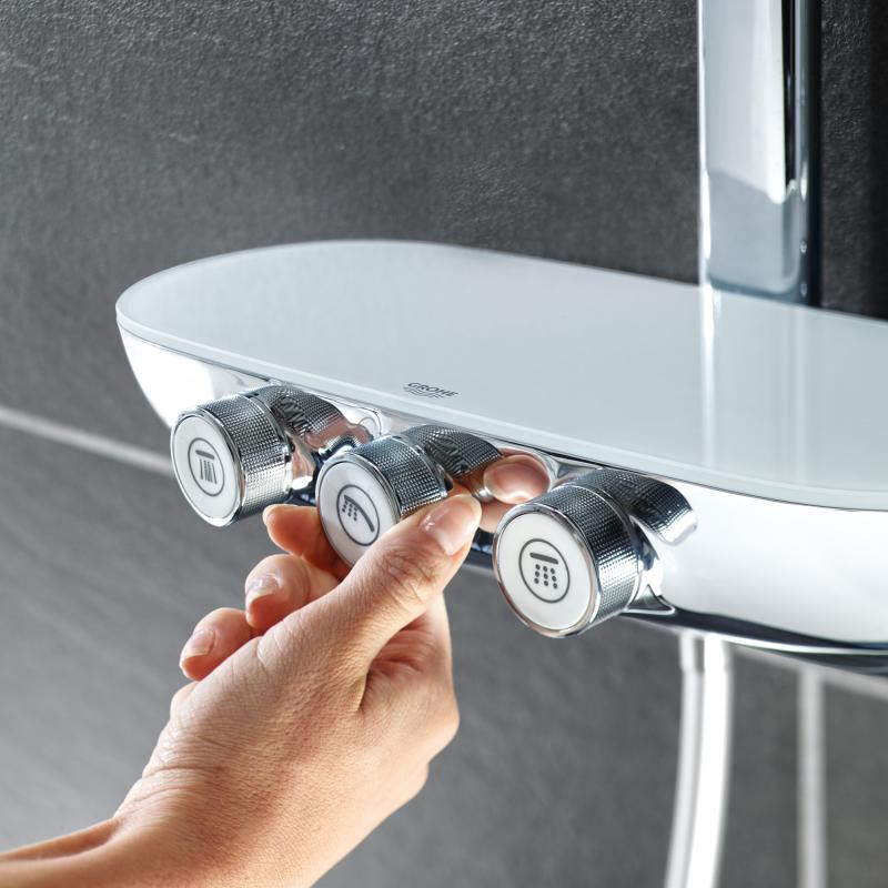 Tuš sistemi — 26250000 Grohe Rainshower SmartControl 360 DUO termostatska armatura s tuš setom | SAN-KERAMIKA.SI