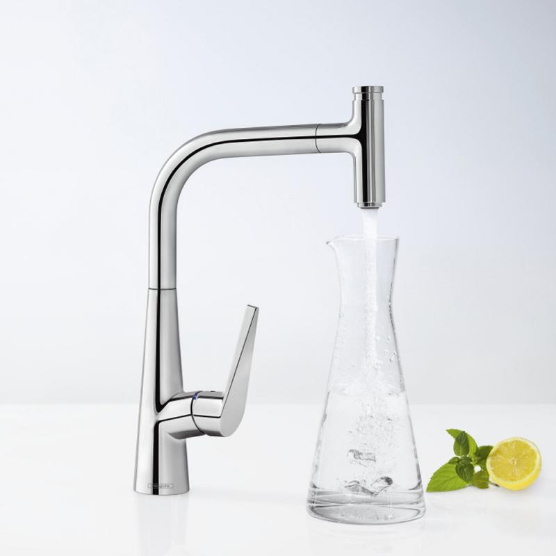 72821000 Hansgrohe Talis Select M51 izvlečna kuhinjska armatura z gumbom