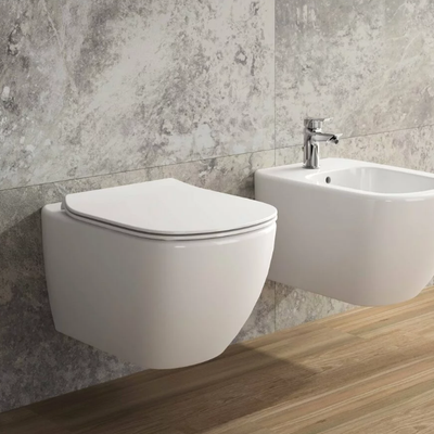 T352701 Ideal Standard Tesi tanka WC deska s počasnim zapiranjem "Soft Close"